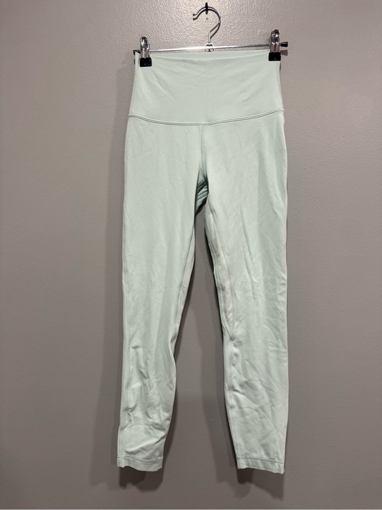 lululemon athletica Pants - Lululemon Align Double Lined High-Rise Pant 25" in Kohlrabi Green Size 4